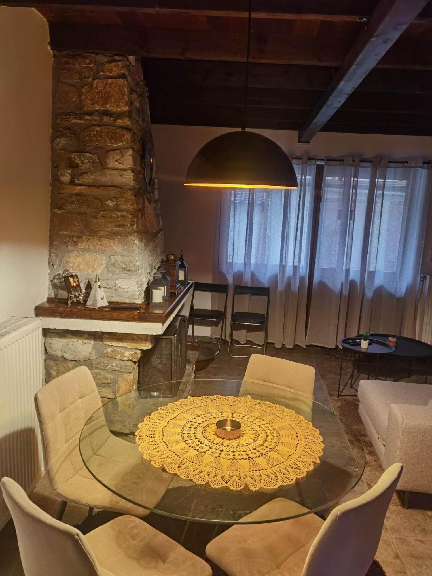 Traditional Stone Cottage In Palio Elatohori Εξωτερικό φωτογραφία
